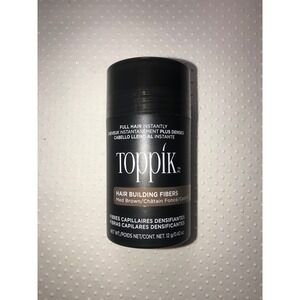 Toppik Hair Building Fibers Med‎ Brown Thinning Hair Concealer 0.42oz